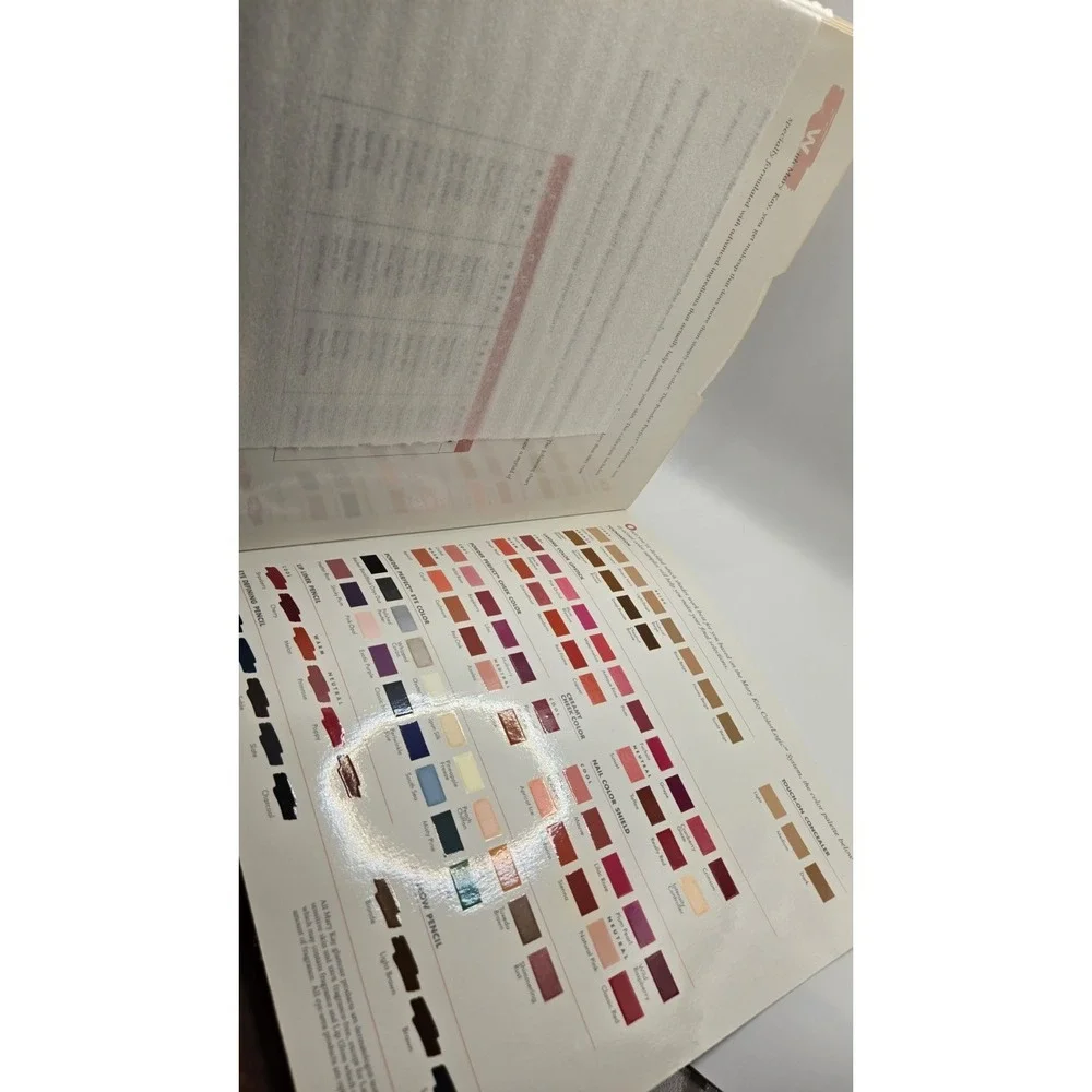 Vintage 1992 Mary Kay ColorLogic Glamour Shade Guide Consultant Book Kit
